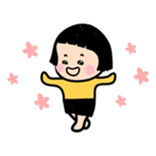 👧 telegram sticker