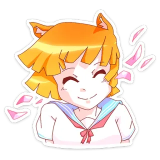 Айко-тян :: @stickroom telegram stickers