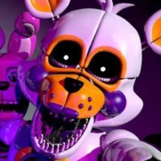 🌟 Lolbit Five Nights at Freddy's lolbit, fnaf, animatrónico, zorro, videojuego, personaje telegram sticker