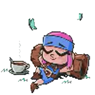 😴