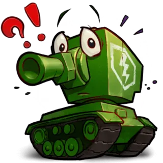 🤔 carro armato, verde, cartone animato, militare, armatura telegram sticker