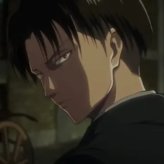 ⚔ Levi Ackerman Attack on Titan Anime, Attack on Titan, Levi, Levi Ackerman, Karakter telegram sticker