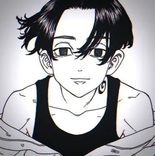 🀄 Mikey Tokyo Revengers Anime, Manga, Personaggio, Fanart, Tokyo Revengers, Mikey telegram sticker