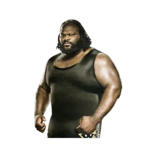 😃 Mark Henry catcheur, athlète, fort, homme, Mark Henry, sport telegram sticker
