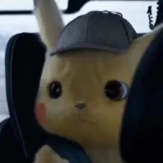 😯 Pikachu Pokémon telegram sticker