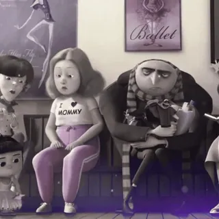 🧊 Gru Despicable Me I LOVE MOMMY Gru, Ich Einfach Unverbesserlich, Cartoon, Familie, Animation whatsapp sticker