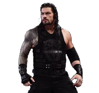 😡 Roman Reigns WWE wrestling, roman reigns, wwe, athlete, sports telegram sticker
