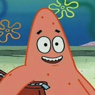 🍨 Patrick Star Spongebob Squarepants Cartone animato, Stella marina, Patrick, Spongebob, Nickelodeon telegram sticker