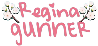 🔫 Regina Gunner name, floral, customizable, sticker telegram sticker