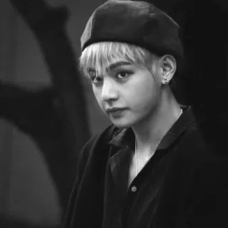 🕷 V kpop, bts, v, sänger, idol telegram sticker