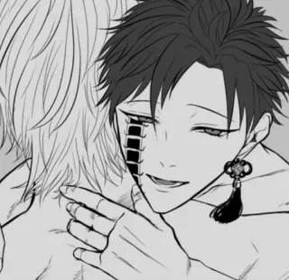 👑 애니메이션, 커플, 사랑, 로맨스, LGBT, 관계 telegram sticker