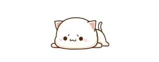 🥺 gato, animal, lindo, triste whatsapp sticker