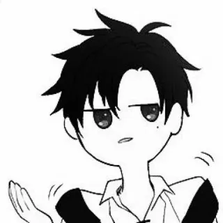 ♟ Anime, Personaje, Dibujo animado, Manga telegram sticker