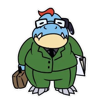 Croc the Croconaw telegram stickers