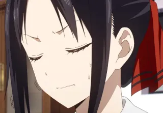 ❤️ Kaguya Shinomiya Kaguya-sama: Love Is War Anime, Mangá, Kaguya-sama, Love is War, Kaguya Shinomiya, Expressão telegram sticker