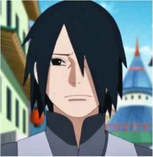🦊 Sasuke Naruto Anime, Sasuke, Naruto, Cartoon telegram sticker