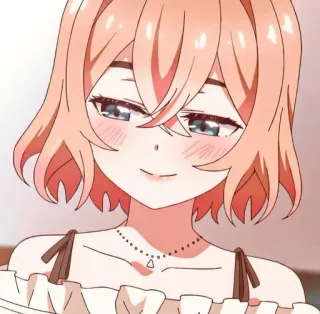💗 Mami Nanami Rent-A-Girlfriend อนิเมะ, ผู้หญิง, ยิ้ม, ตัวละคร, มังงะ, Rent a Girlfriend, Mami Nanami telegram sticker