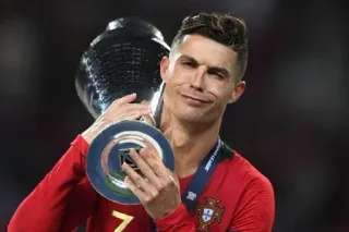 7️⃣ Cristiano Ronaldo soccer, player, athlete, football, champion, winner telegram sticker