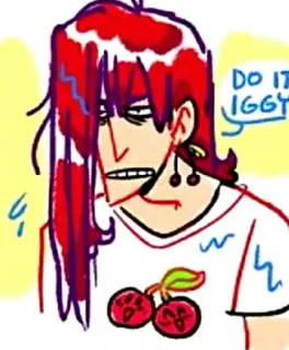 😡 DO IT IGGY telegram sticker