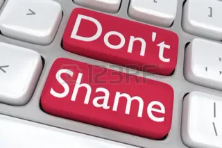 😥 Don't Shame malu, keyboard, pesan, komputer, media sosial telegram sticker