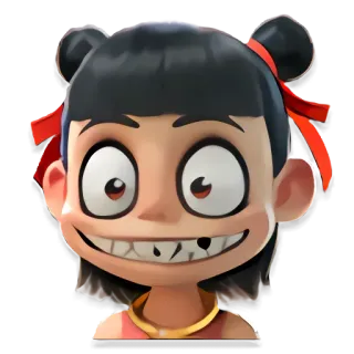 🦇 Little Girl whatsapp sticker