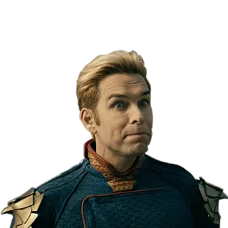 👀 Homelander The Boys Superheld, Bösewicht, TV-Show, Superkraft, patriotisch, The Seven telegram sticker