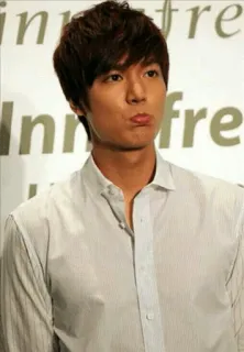🙁 Lee Min-ho актер, корейский, знаменитость, мужчина telegram sticker