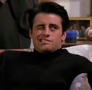 🥪 Joey Tribbiani Friends acteur, amis, série TV, Joey, Matt LeBlanc telegram sticker