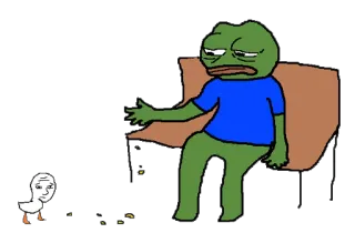 😑 Pepe the Frog Mème, Pepe, Grenouille, Culture web telegram sticker