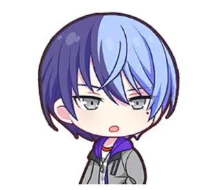 🌟 Shinonome Akito Project Sekai: Colorful Stage! Anime, Chibi, Personagem, Video game, Project Sekai, Shinonome Akito whatsapp sticker