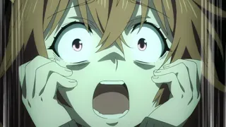 😱 anime, spaventato, scioccato, emozionale telegram sticker