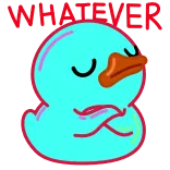 Rainbow Duck :: @Stickers_Chaos telegram stickers