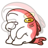 🤔 Kartun, Sedih, Ikan, Karakter telegram sticker