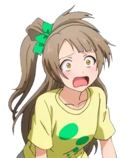 😫 anime girl, shocked, worried, anime, character telegram sticker