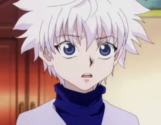 🙁 Killua Hunter x Hunter アニメ, キャラクター, キルア, HUNTER×HUNTER telegram sticker
