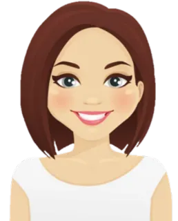 😁 Frau, Avatar, Cartoon, Porträt, weiblich whatsapp sticker