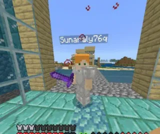👷‍♀ Minecraft Sunaraly764 minecraft, gaming, video game, karakter telegram sticker