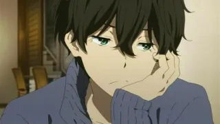 🖤 Houtarou Oreki Hyouka Anime, Hyouka, Oreki, Houtarou Oreki, Studente, Manga, Cartone animato telegram sticker