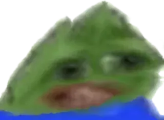 ❓ Pepe the Frog 밈, 페페, 개구리, 인터넷 밈 telegram sticker