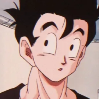 🔥 Gohan Dragon Ball Z 动漫, 龙珠, 龙珠Z, 孙悟饭, 卡通 telegram sticker