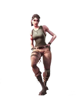👏 fortnite, soldat, personnage, jeu telegram sticker