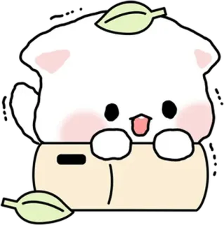💬 gatto, carino, animale, kawaii, adesivo telegram sticker