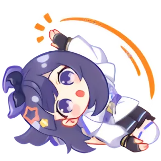 🤗 Anime, Fofo, Chibi, Desenho animado, Personagem telegram sticker