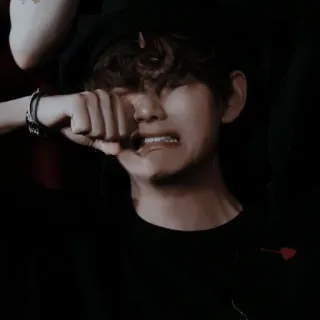 🐻 울음, 슬픔, 화남, 감정적, 사람, 남성 telegram sticker