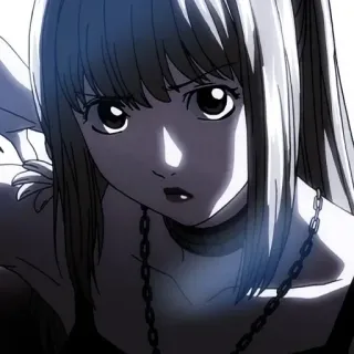 🧦 Misa Amane Death Note Anime, Mädchen, Death Note, Misa, Amane telegram sticker