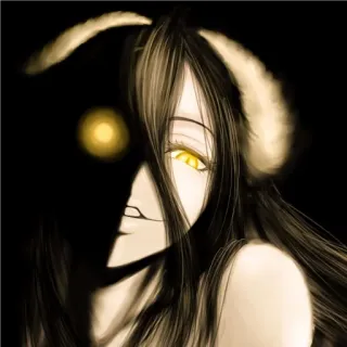 📍 动漫, 幻想, 恶魔, 女性, 角色 telegram sticker