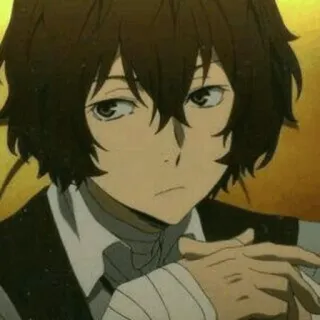 😕 Osamu Dazai Bungou Stray Dogs Anime, Personaje, Osamu, Dazai, Bungou Stray Dogs whatsapp sticker