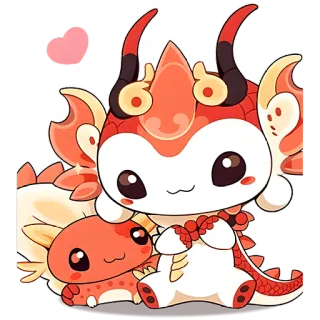 Дракоши @Nyasticks telegram stickers