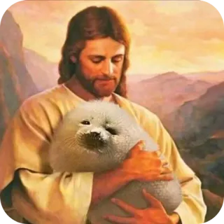 🐶 Jesus Christ whatsapp sticker