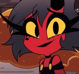 😃 Millie Helluva Boss Helluva Boss, Millie, Kartun, Animasi, Karakter telegram sticker